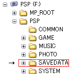 Psp Folder ゲームをする-広報PSP